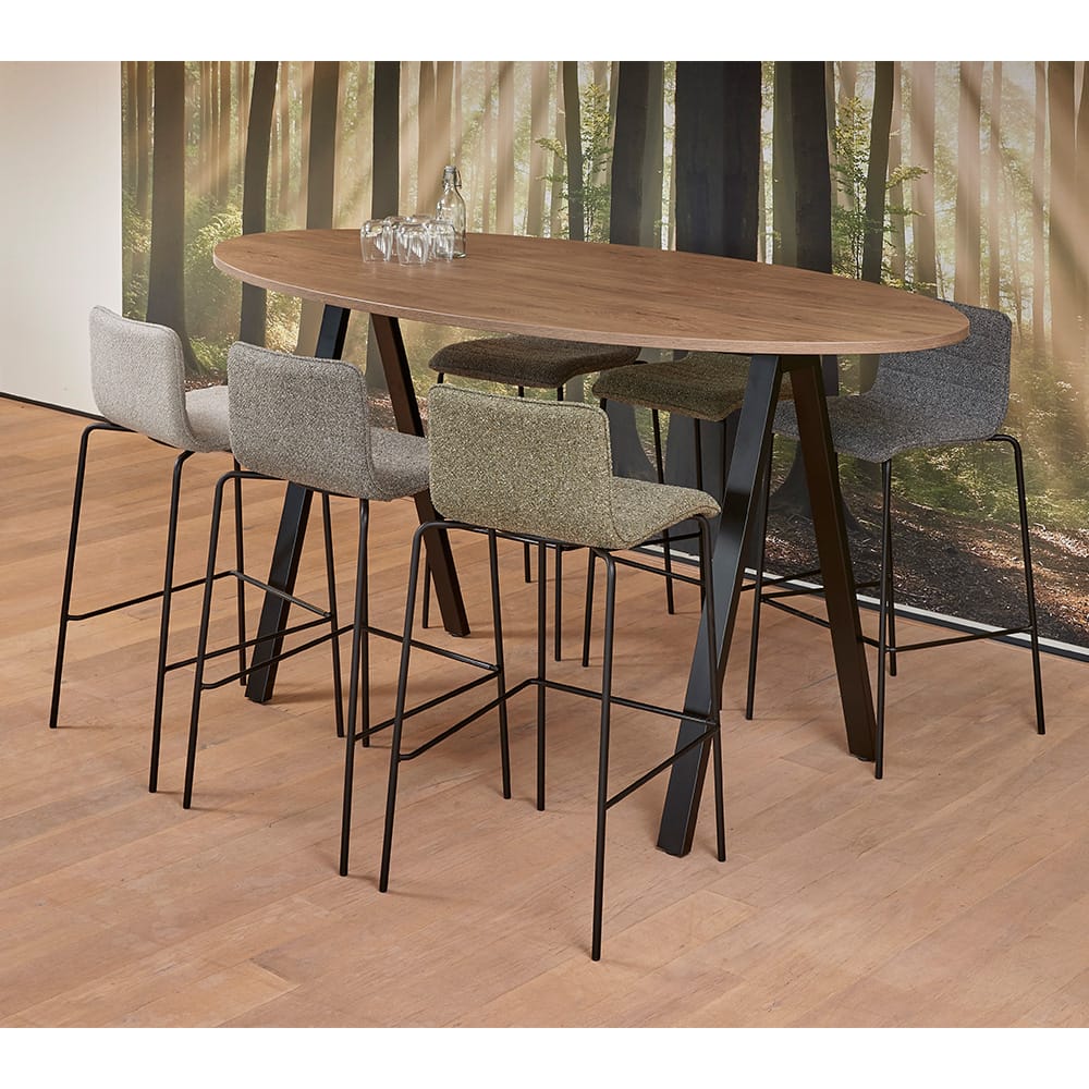 bartafel ovaal omgeving bartafel ovaal omgeving