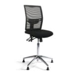 bedrijfsstoel hoog aluminium