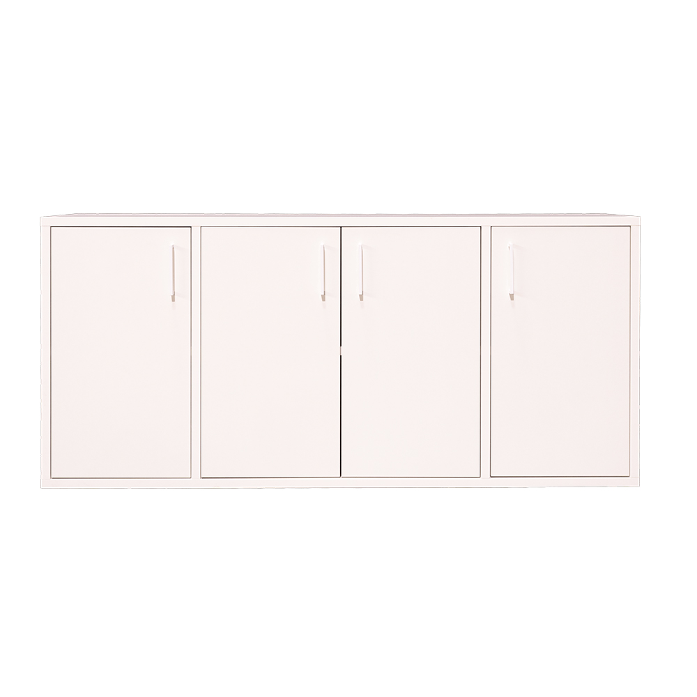 Wit zonder plantenbak