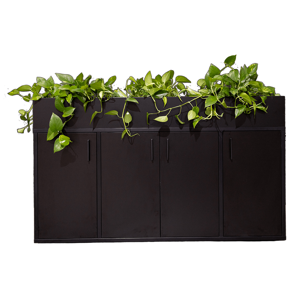 houten opbergkast 164 cm