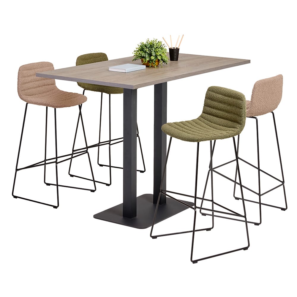 Bistrotafel hoog rechthoek