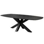 Vergadertafel deens ovaal spinpoot-2