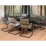 Vergadertafel deens ovaal spinpoot-3